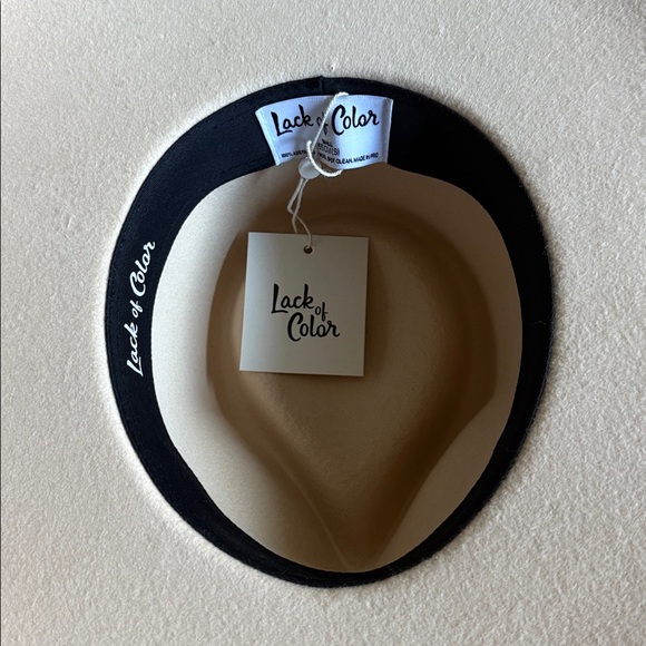Lack of Color ? Ivory Rancher Hat ? New With Tags Sz Small